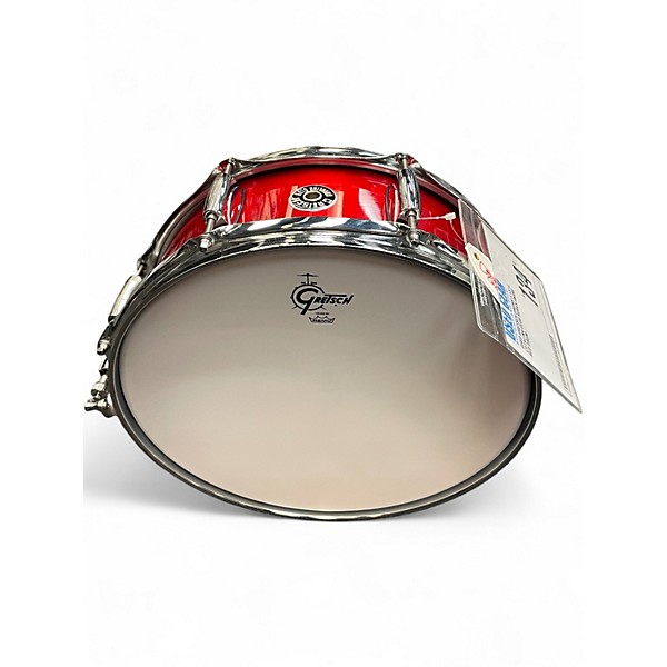 Used Gretsch Drums 5.5X14 Catalina Club Series Snare red Drum