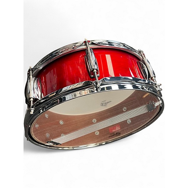 Used Gretsch Drums 5.5X14 Catalina Club Series Snare red Drum