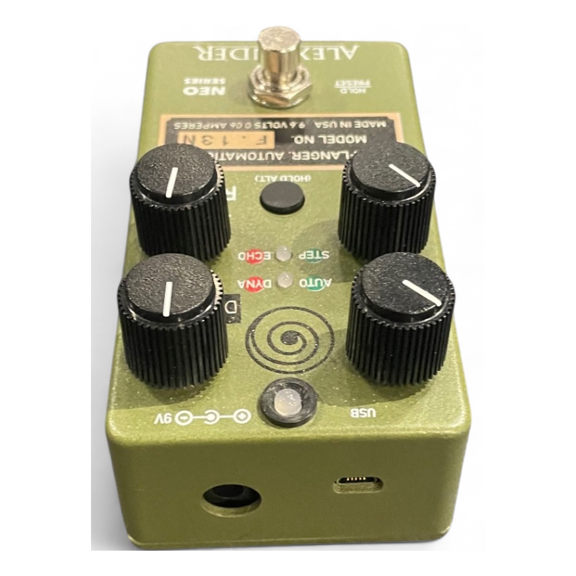 Used Alexander F-13 Neo Flanger Effect Pedal | Guitar Center