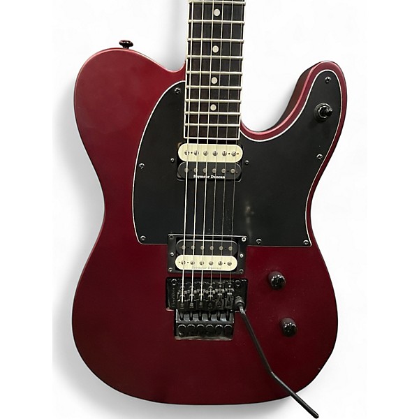 Used Dan Dean NASHVAGES SELECT Maroon Solid Body Electric Guitar