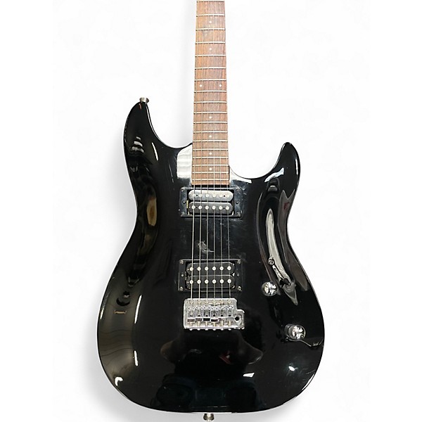 Used Laguna LE122 Black Solid Body Electric Guitar