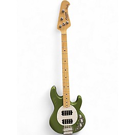 Used Sterling by Music Man stingray ray4 HH olive Electric Bass Guitar