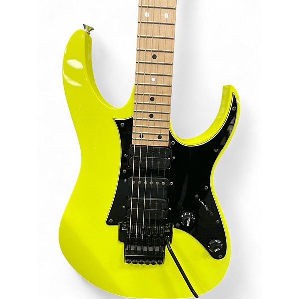 Used Ibanez GENESIS RG550 Desert Sun Yellow Solid Body Electric Guitar