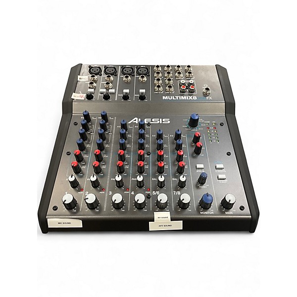 その他 Alesis MULTIMIX8 USB FX Alesis MultiMix 8 USB FX 8 Channel Mixer With Effects