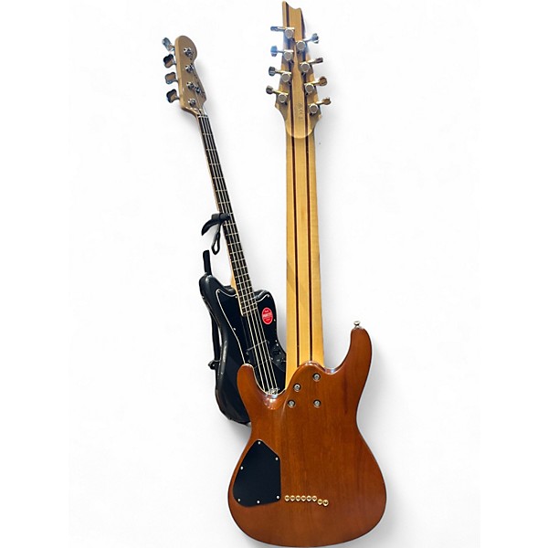 Used Ibanez S5528LW HAZLENUT ALE BROWN Solid Body Electric Guitar