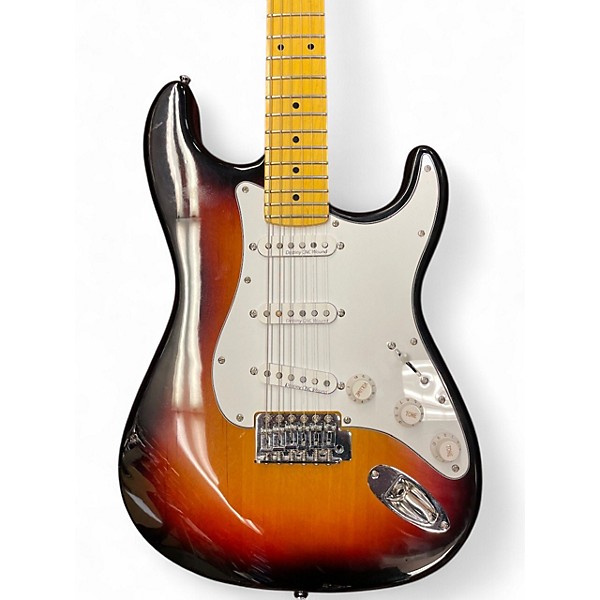 Used Iyv Strat Style  Tobacco Burst Solid Body Electric Guitar
