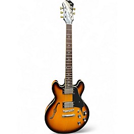 Used Epiphone ES339 2 Color Sunburst Hollow Body Electric Guitar
