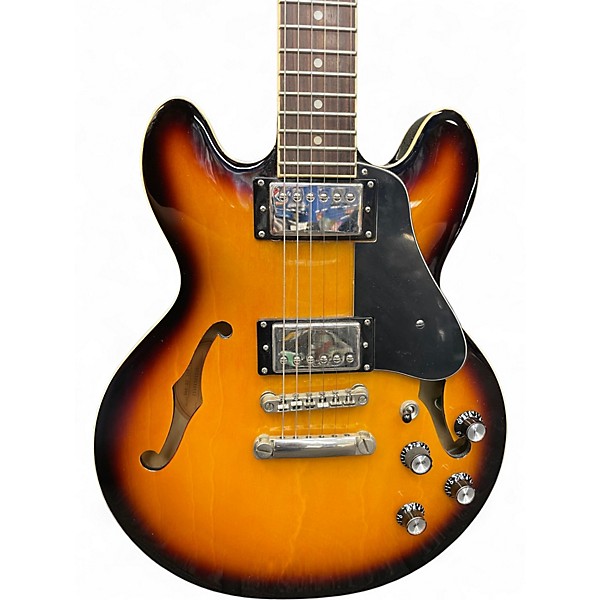 Used Epiphone ES339 2 Color Sunburst Hollow Body Electric Guitar
