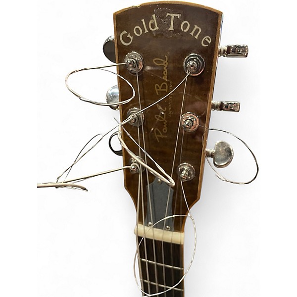 Used Gold Tone GRE PAUL BEARD METAL BODY Gray Resonator Guitar