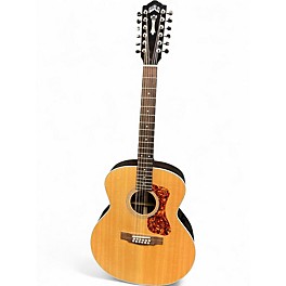 Used Guild F1512 Natural 12 String Acoustic Guitar