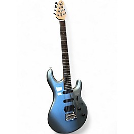 Used Ernie Ball Music Man Luke II Blue Solid Body Electric Guitar