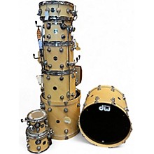 Used DW 8 Piece ECO X Natural Drum Kit