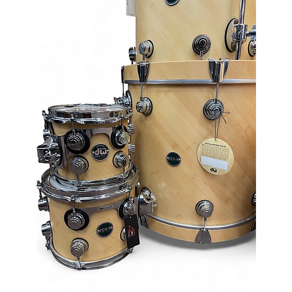 Used DW 8 Piece ECO X  Natural Drum Kit