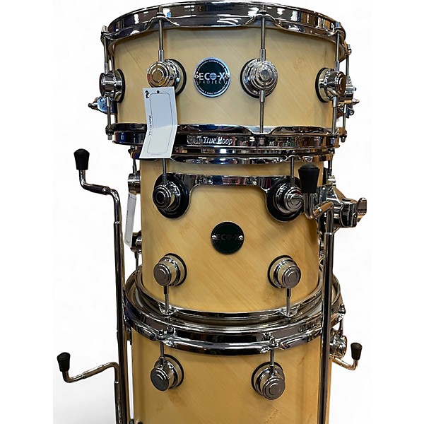 Used DW 8 Piece ECO X  Natural Drum Kit