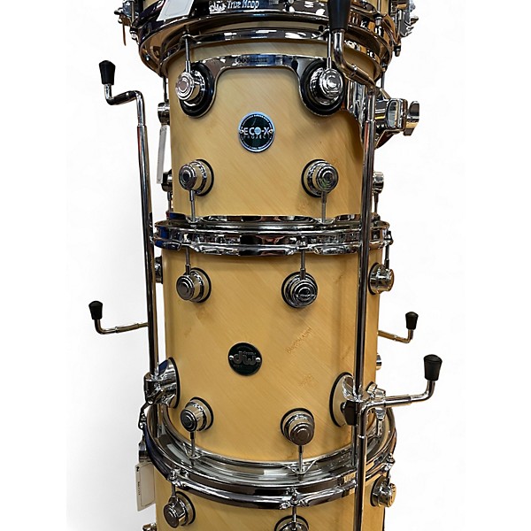 Used DW 8 Piece ECO X  Natural Drum Kit