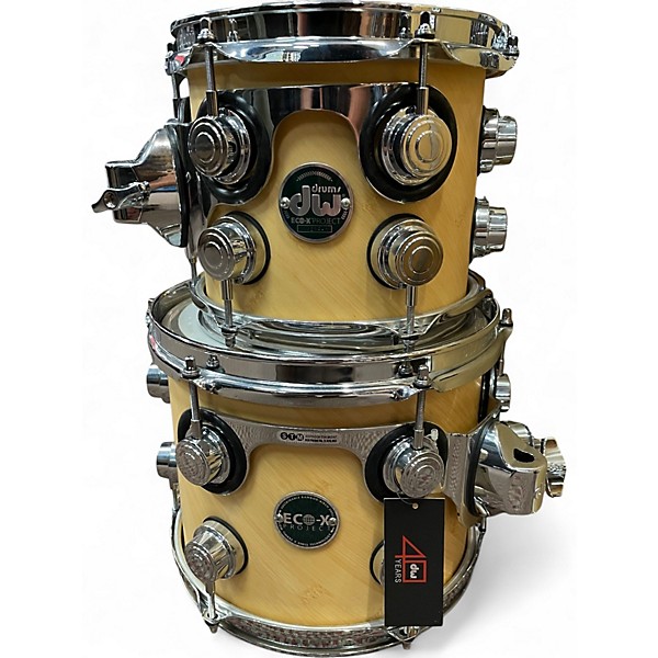 Used DW 8 Piece ECO X  Natural Drum Kit