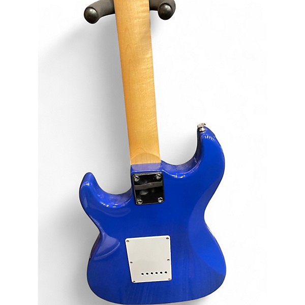 Used Silvertone SS15 REVOLVER Blue Solid Body Electric Guitar