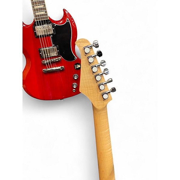 Used Silvertone SS15 REVOLVER Blue Solid Body Electric Guitar