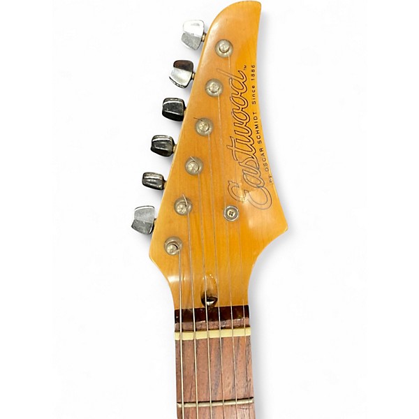 Used Eastwood EG-1 Black Solid Body Electric Guitar