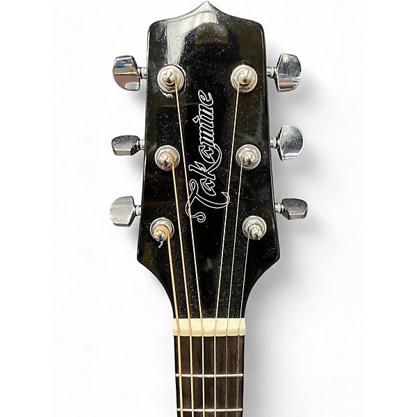 Used Takamine GD30CE Black Acoustic Electric Guitar