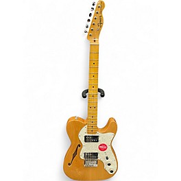 Used Squier Classic Vibe 70s Thinline Telecaster Maple  Hollow Body Electric Guitar