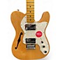 Used Squier Classic Vibe 70s Thinline Telecaster Maple  Hollow Body Electric Guitar