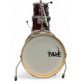 Used Taye Drums 5 Piece Spotlight Red Drum Kit