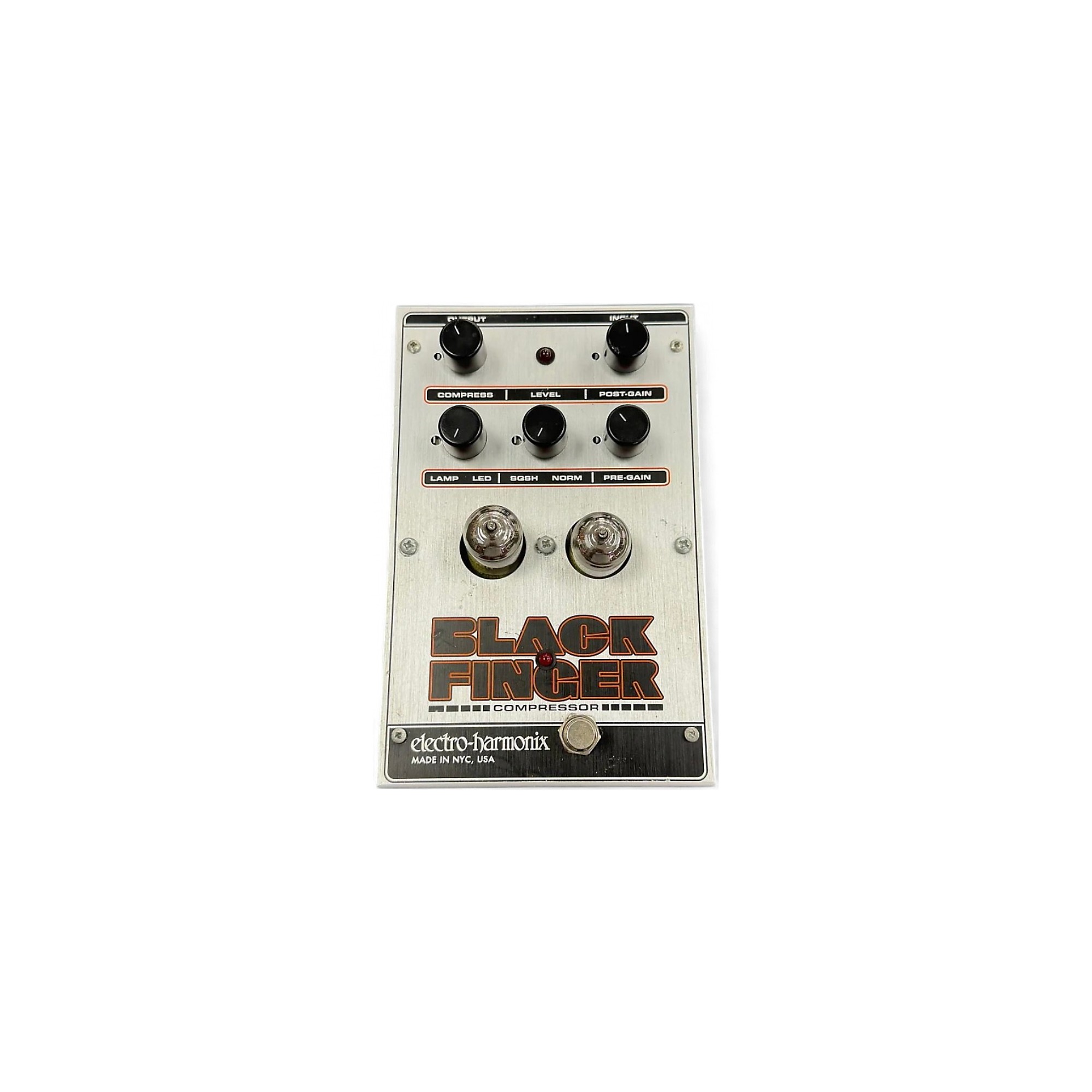 Used Electro-Harmonix Black Finger Compressor Effect Pedal