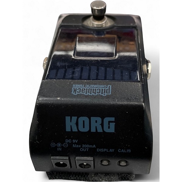 Used KORG PB01 Pitchblack Chromatic Tuner Pedal