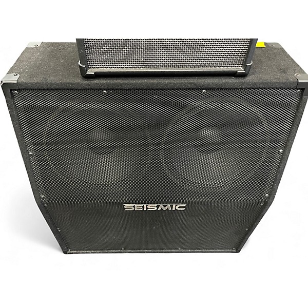 Used Seismic Audio 4X12 Slant Guitar Cabinet
