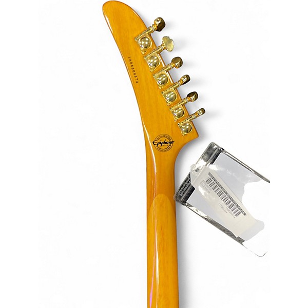 Used Epiphone EXPLORER KORINA Natural Solid Body Electric Guitar