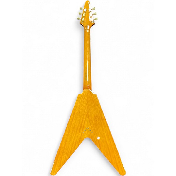 Used Epiphone FLYING V KORINA Natural Solid Body Electric Guitar