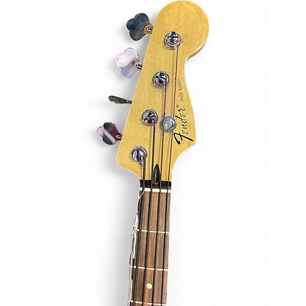 Used Fender Standard Jazz Bass Sunburst Electric Bass Guitar