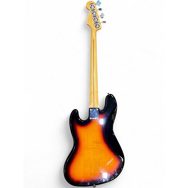 Used Fender Standard Jazz Bass Sunburst Electric Bass Guitar