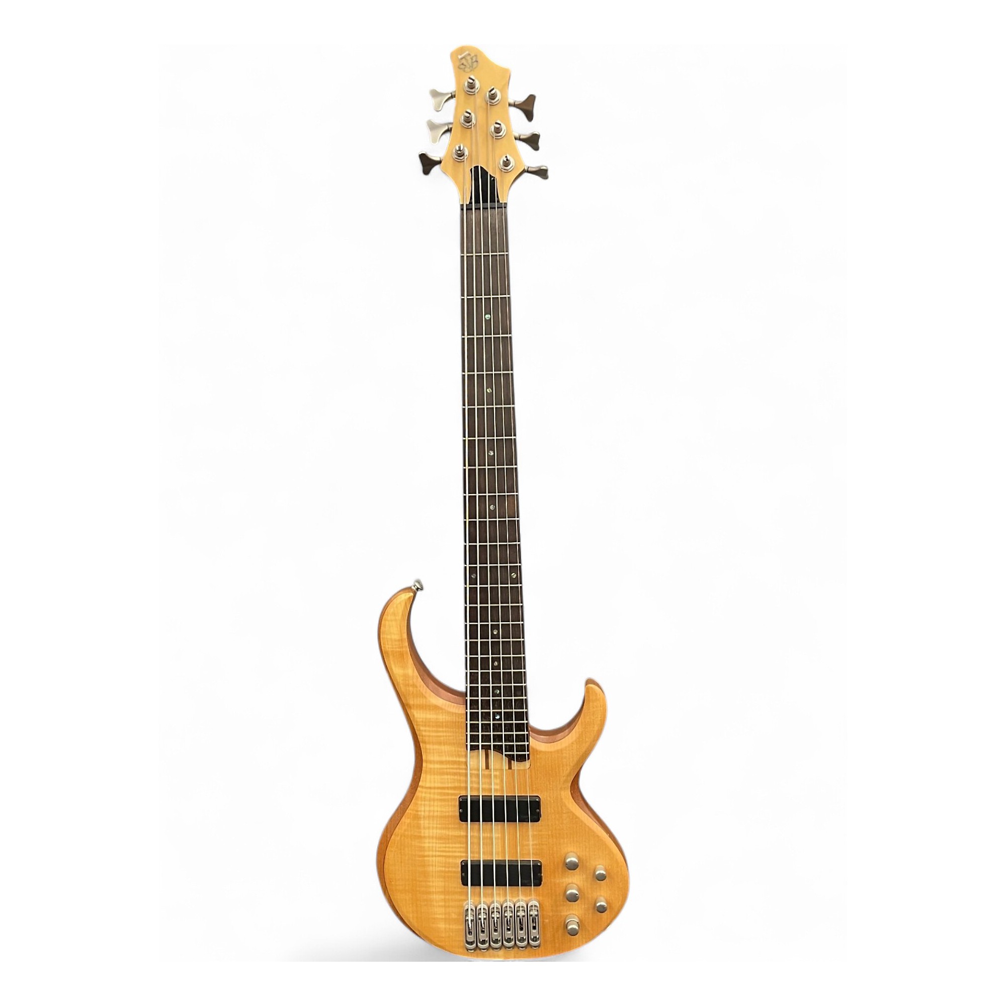 Used Ibanez BTB556MP-NTF Natural Electric Bass Guitar