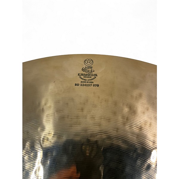 Used Zildjian 18in K Cluster Crash Cymbal