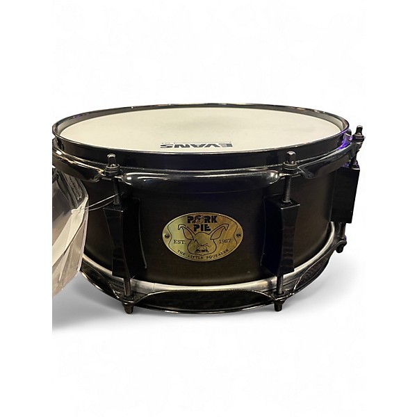 Used Pork Pie 5.5X12 Little Squealer Snare Black Drum