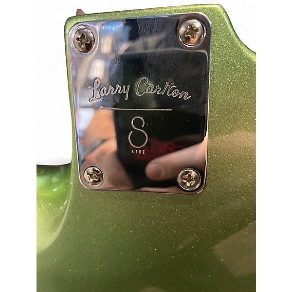 Used Larry Carlton SIRE GREEN Solid Body Electric Guitar