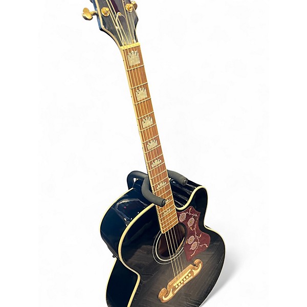 Used Epiphone J200 EC STUDIO 2 Color Sunburst Acoustic Electric Guitar