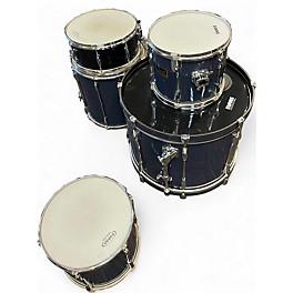 Used Pearl 5 Piece Export NAVY Drum Kit
