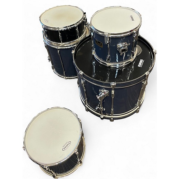 Used Pearl 5 Piece Export NAVY Drum Kit