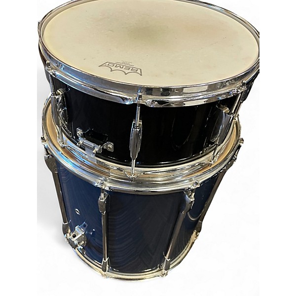 Used Pearl 5 Piece Export NAVY Drum Kit