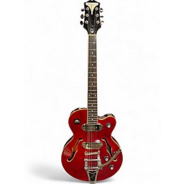 Used 2016 Epiphone WILDCAT WR FIGURED RED Hollow Body Electric Guitar
