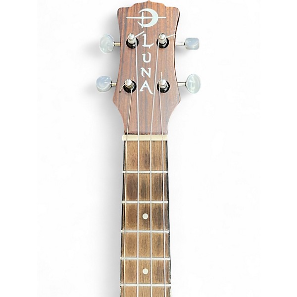 Used Luna Tribal Tenor Mahogany Natural Ukulele
