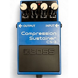 Used BOSS CS3 Compressor Sustainer Effect Pedal