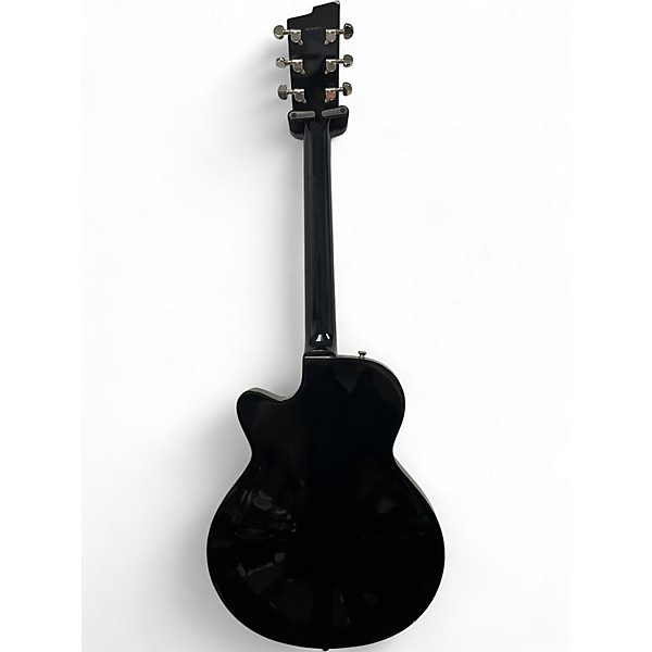 Used PEERLESS Retroman P3 Black Hollow Body Electric Guitar