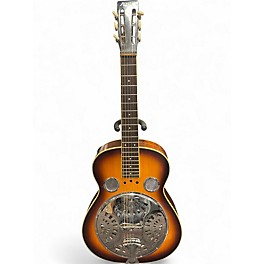 Used Austin Resonator 2 Tone Sunburst Resonator Guitar