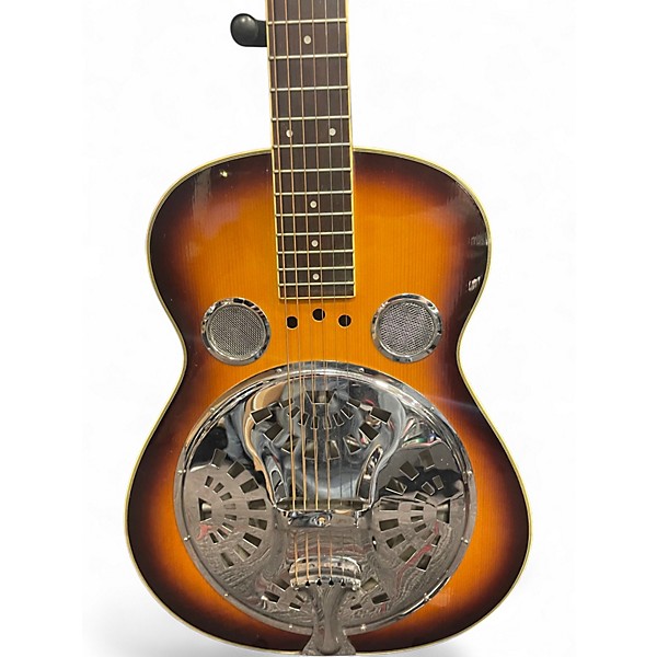 Used Austin Resonator 2 Tone Sunburst Resonator Guitar