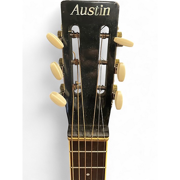 Used Austin Resonator 2 Tone Sunburst Resonator Guitar