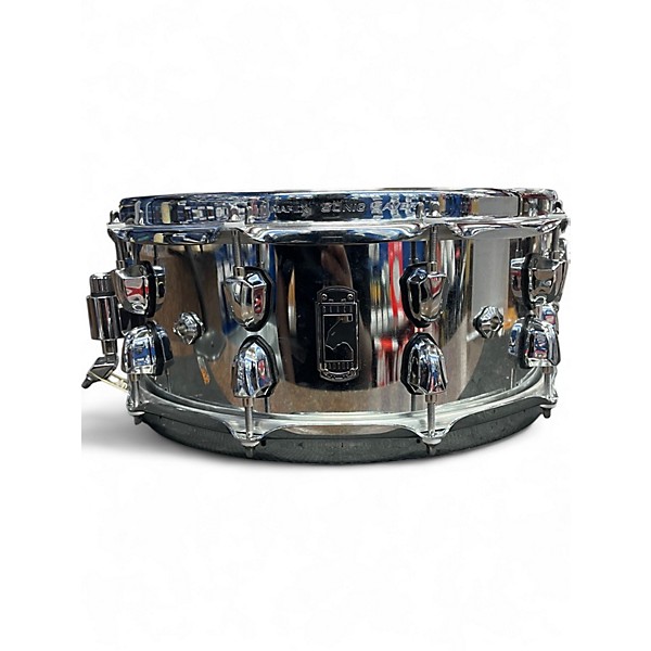 Used Mapex 14in Black Panther Atomizer snare Steel Drum